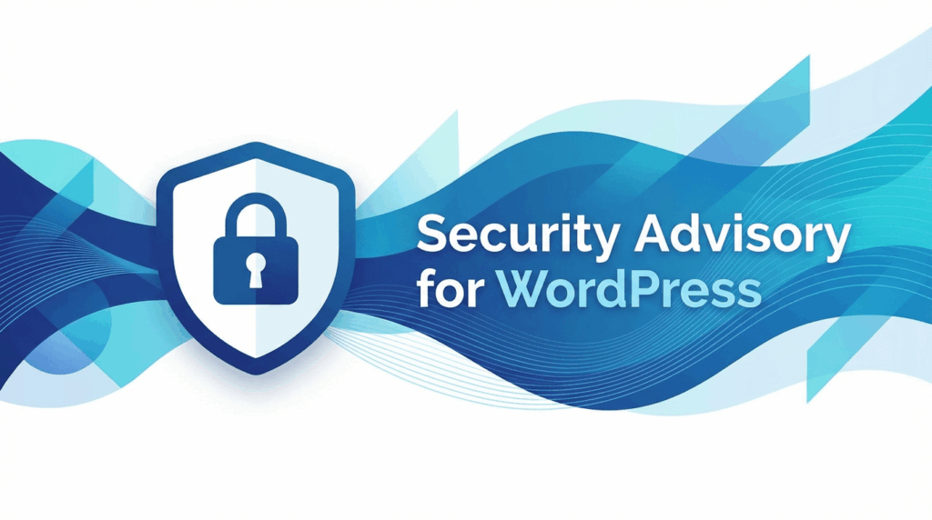 Security Advisory for WordPress